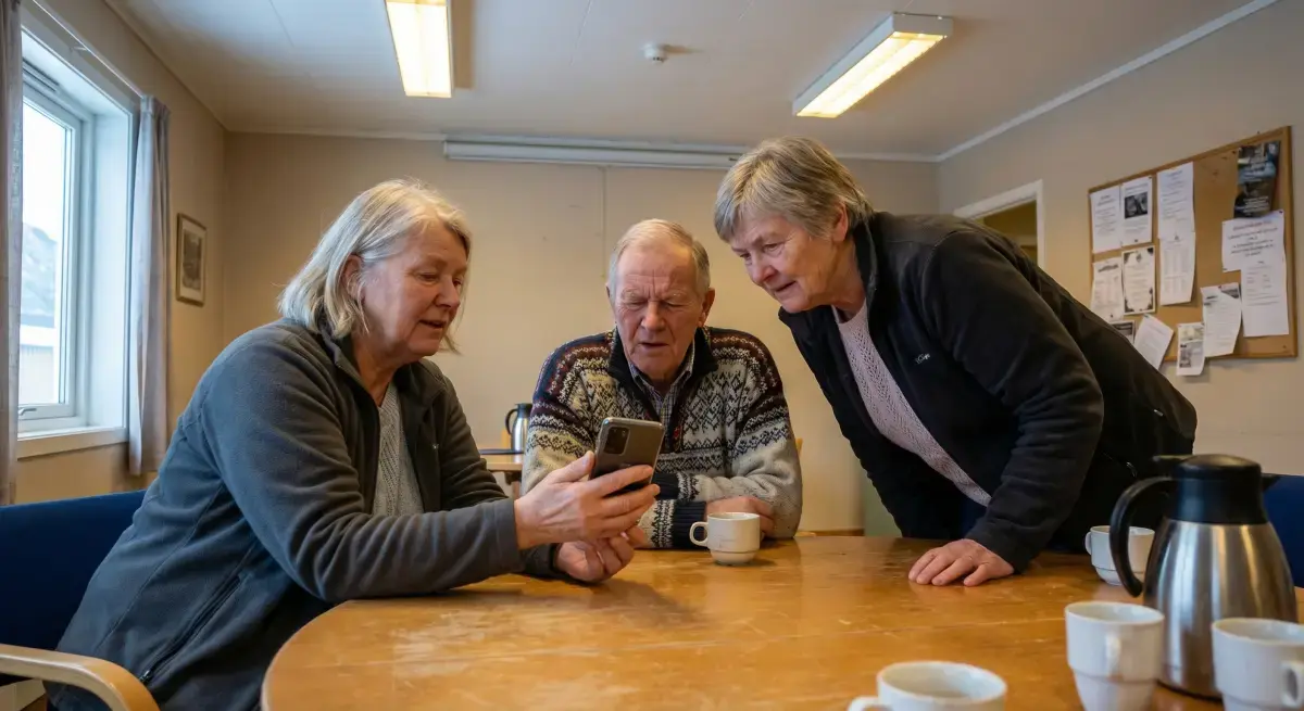 Fellesskap som hjelper hverandre med digital trygghet