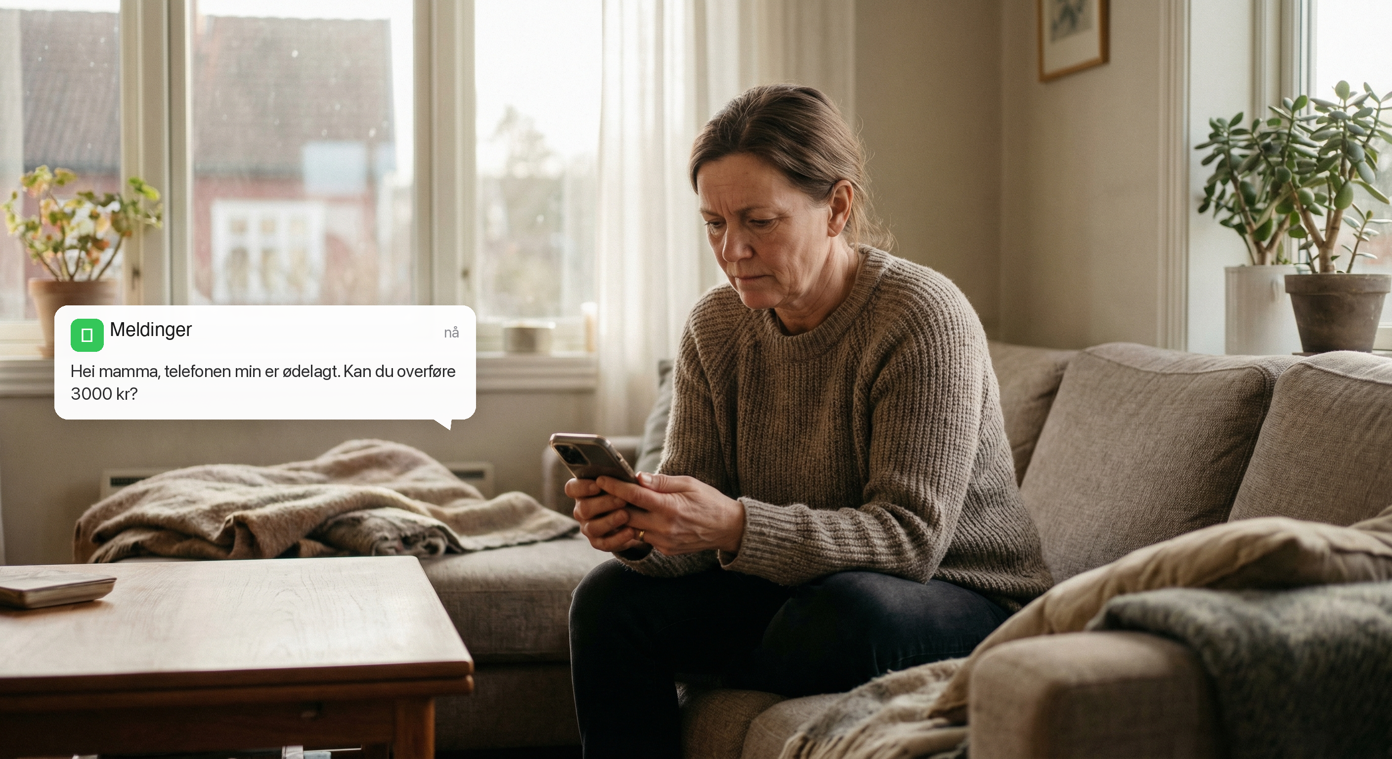 «Hei mamma» — SMS-svindelen som lurer tusenvis av norske foreldre